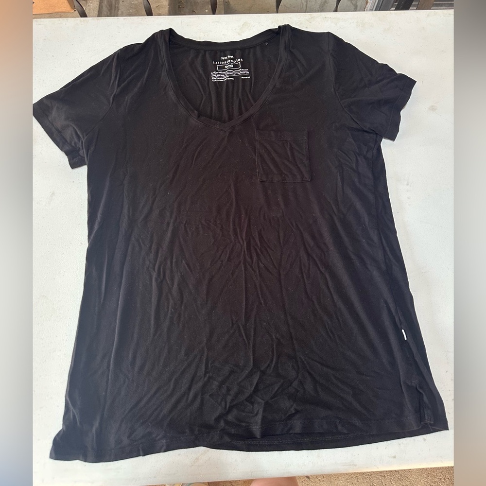 Little Sleepies Black Short Sleeve Tee